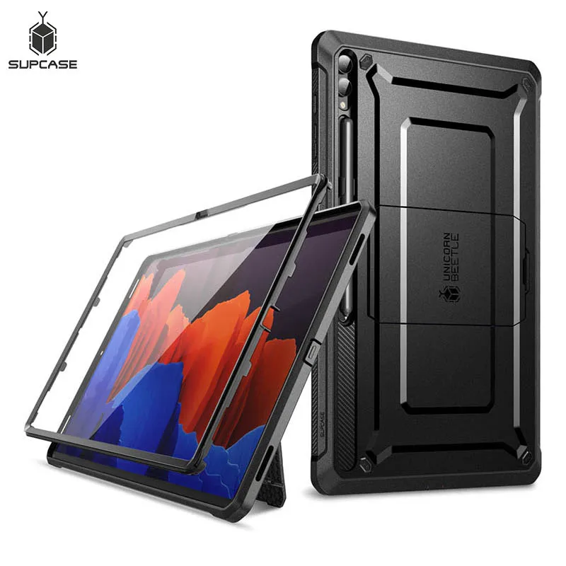 Supcase-ub Pro Case com Protetor de Tela Embutido Capa de Corpo Inteiro Samsung Galaxy Tab s9 Ultra 2023 Tab s8 2023