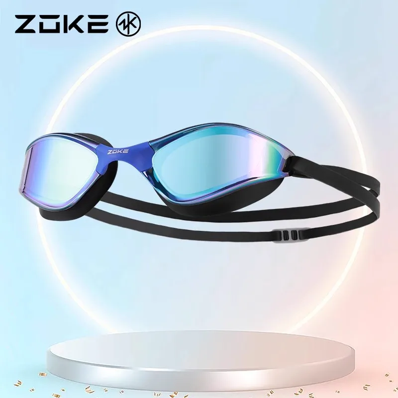 Zoke Electroplating Swimming Goggles High-Definition Waterproof And Anti Fog Competition, Professional Swimming Training, Racing