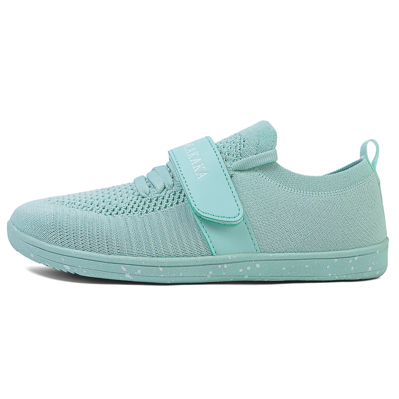 Adults Barefoot Sneakers Cross-Trainer Wide Toe Box Men Wide Minimalist Zero Drop Sole Casual Knitting Walking Shoes Large Size 2