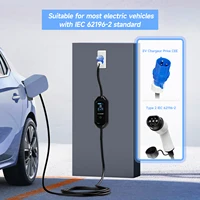 AFEEV Type 2 Portable EV Charger 7KW 32A 1Phase Wallbox Type1/GBT EVSE Fast Charging Cable CEE Plug WIFI APP Bluetooth Control - Image 6