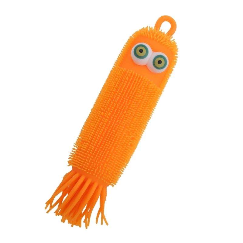 

Children's Toy Octopus for Caterpillar Electronic Cartoon Vent Hairy Ball Lumino