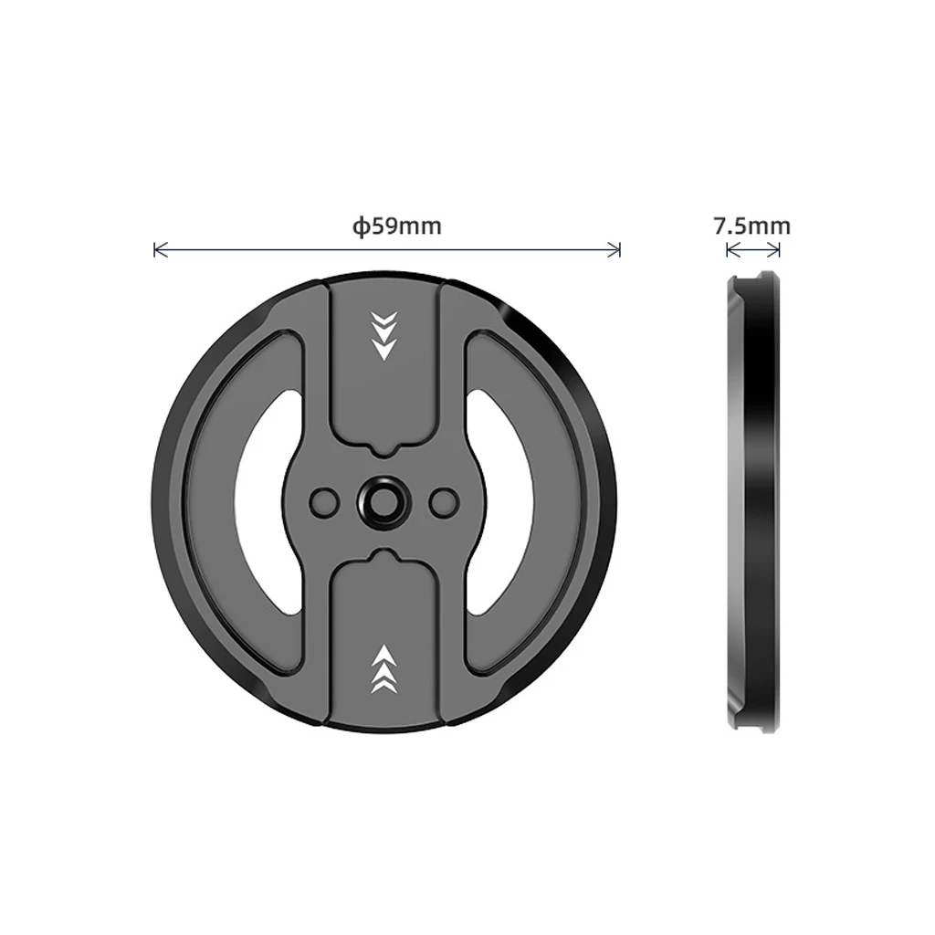 Magnetischer Handyhalter für iPhone 15 14 13 Smartphone Stativ Kugelkopf für Magsafe auf 1/4''-20 Arri Löcher Stativhalterungsadapter – Detail 7