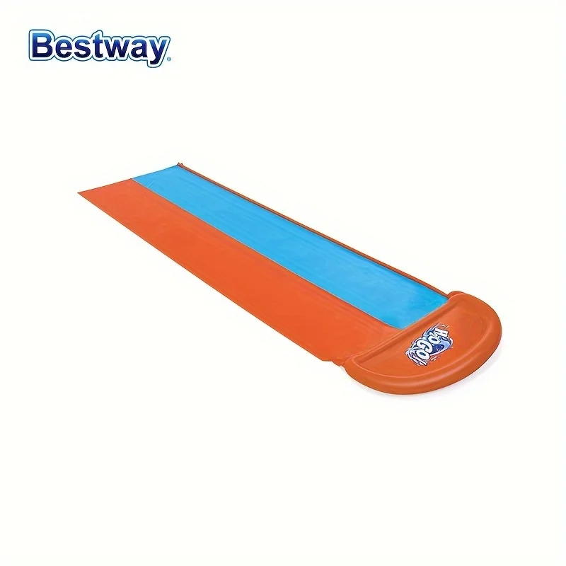 Bestway 52328 Dual Slide Lawn Water Slide with Sprinklers Outdoor Lawn Slide for Family Fun in the Backyard 6