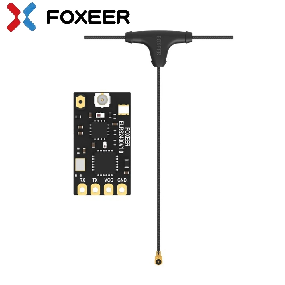 

Приемник Foxeer 2,4G 5V ELRS LNA ESP8285 + SX1280, процессор с RGB-индикатором яркости для FPV дрона свободного стиля большого радиуса действия, Diy