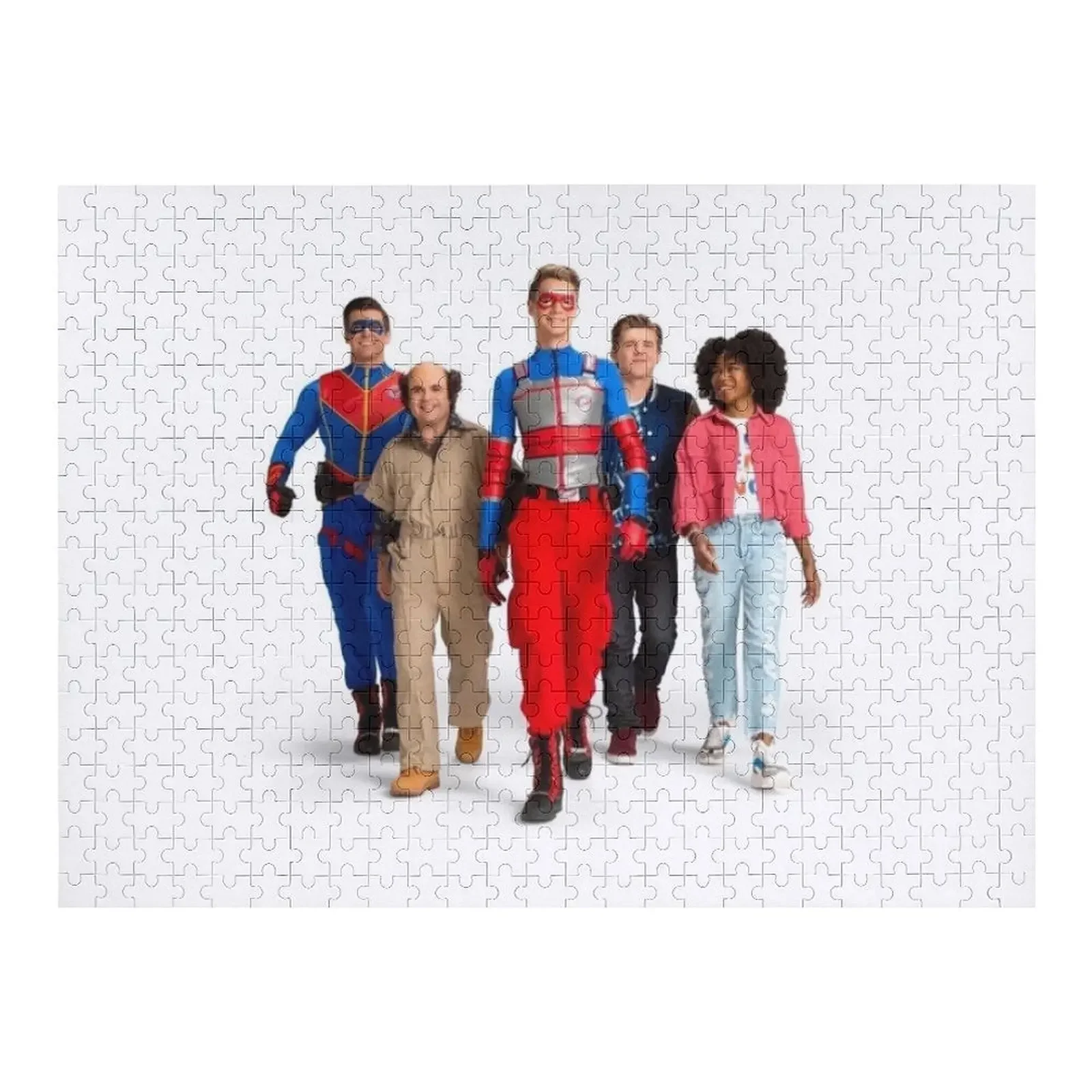 

Henry Danger cast Jigsaw Puzzle Personalized Name Custom Kids Toy Puzzle