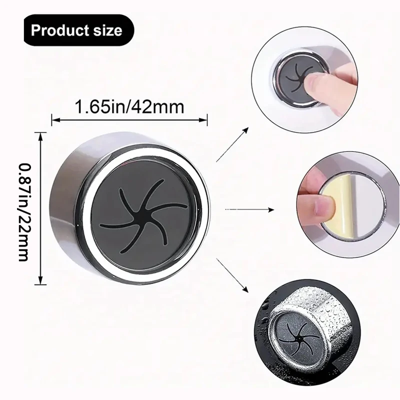 Description Picture 3 of item2Pcs Upgrade Your Kitchen With Waterproof Towel Hooks - Wall Mounted Self-adhesive And Ready To Use