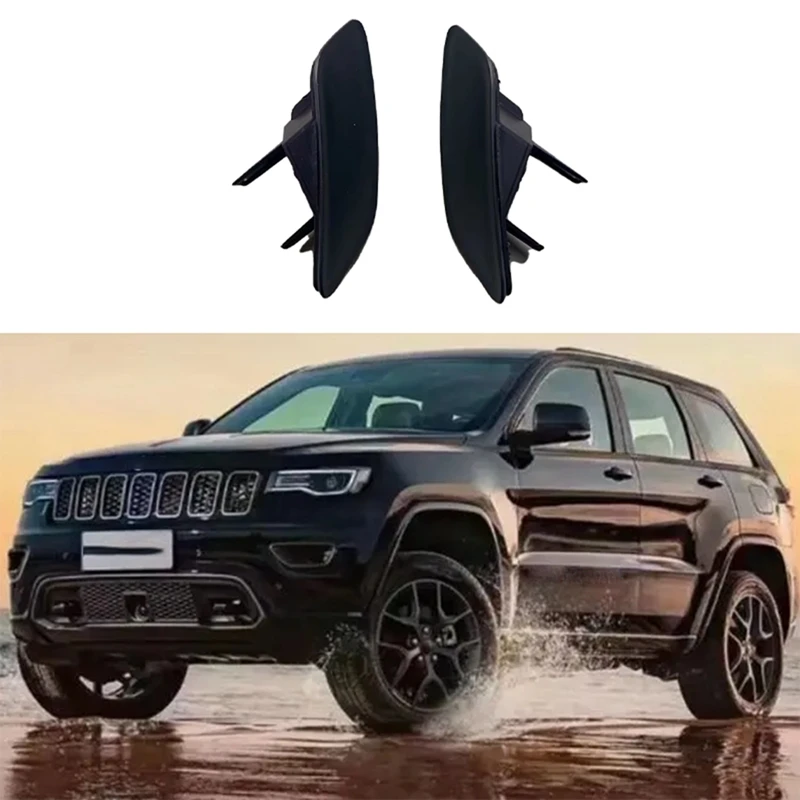 Car Headlight Water Spraying Cover 5ZL73DX8AB 5ZL72DX8AB For Jeep Grand