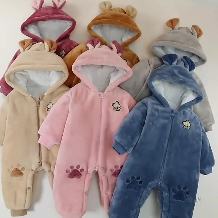 Hinzonek Pasgeboren Fotografie Romper Baby Jongen Meisje Gehaakte