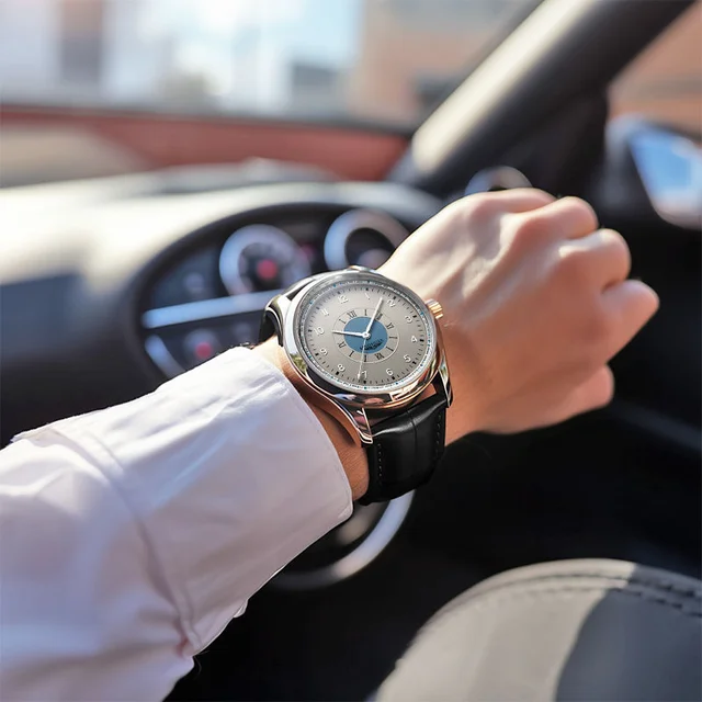 Top Brand Man Wristwatch Luxury Business Waterproof Men Watch For Men Quartz Clock Leather Men's Watches reloj Handsome 2025 New 2