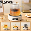 Folded Electric Cooking Pot 1.2L Portable Multicooker Travel Rice Cooker Split Hotpot Mini Stove Stainless Steel Electric Skillt 3