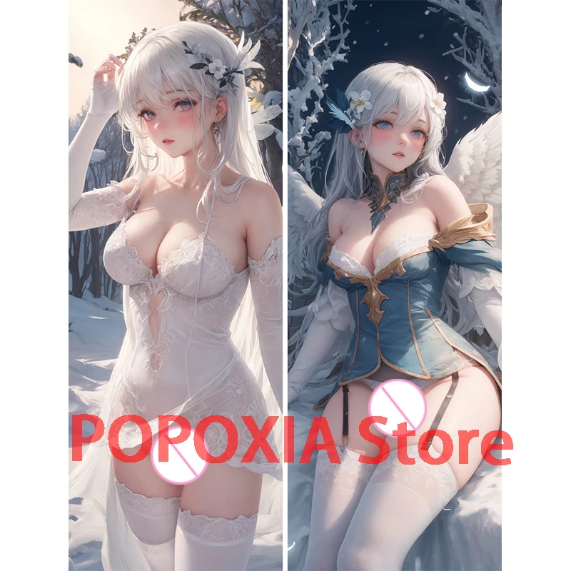 

Dakimakura anime дакимакура Дакимакура аниме завораживающее нижнее белье для бедер и пупка большая грудь Двусторонняя Подушка для тела с принтом в натуральную величину Чехол для взрослых