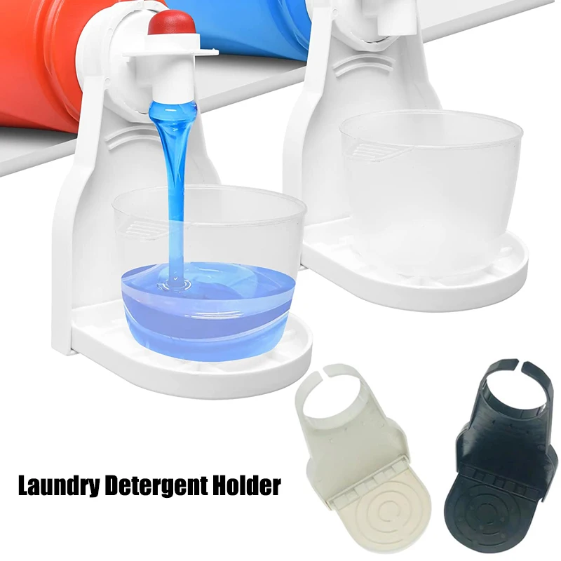Foldable Laundry Detergent Drip Catcher Cup Holder Laundry Soap And