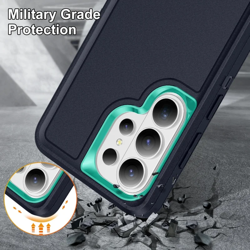 Shockproof Hard Bracket Phone Case with Enhanced Protection