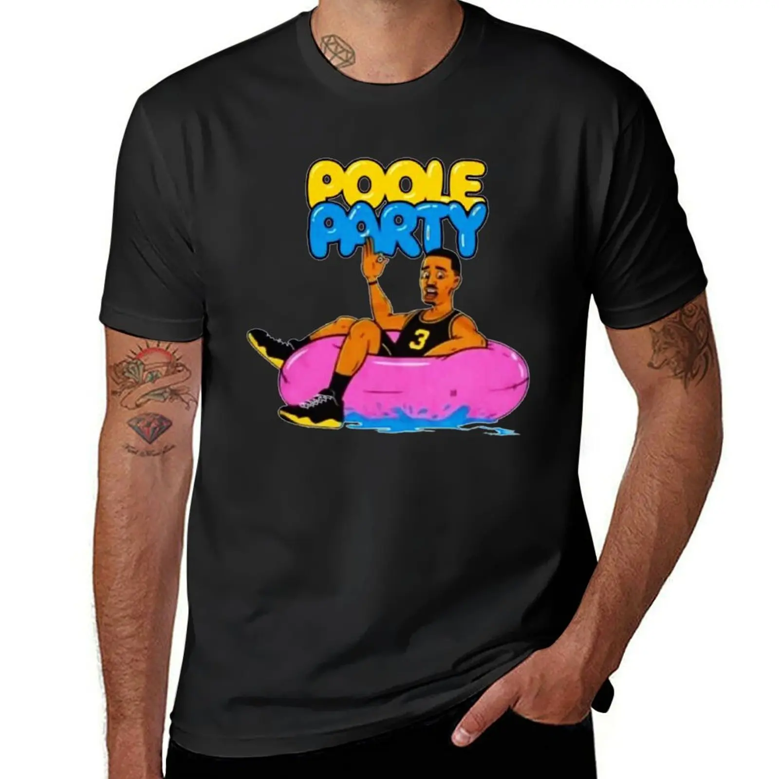 poole party T-Shirt for a boy customs design your own heavy weight t shirts for men