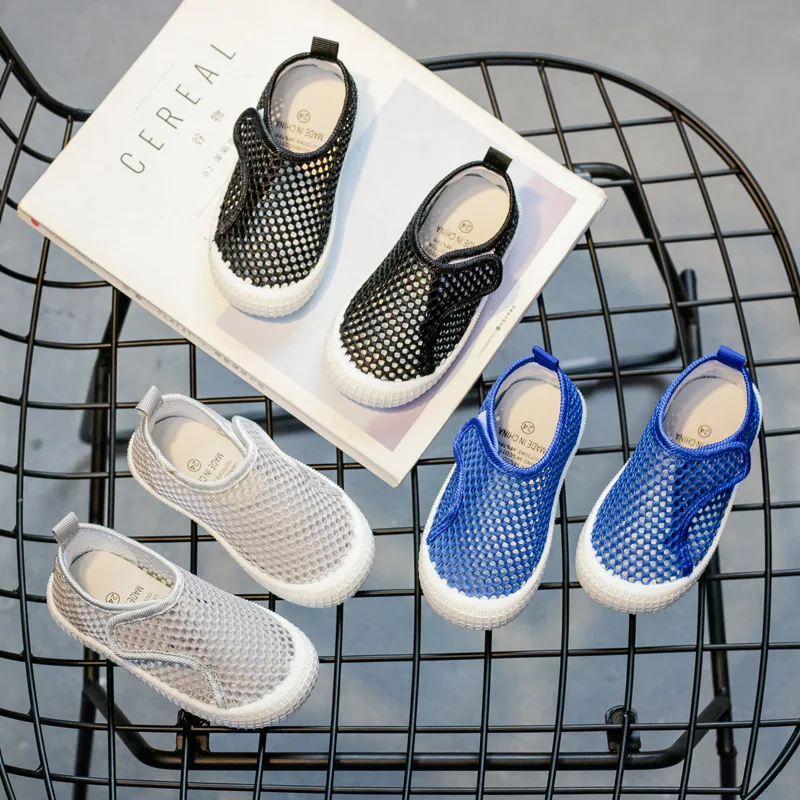 Children Sandals Summer Air Mesh Net Breathable