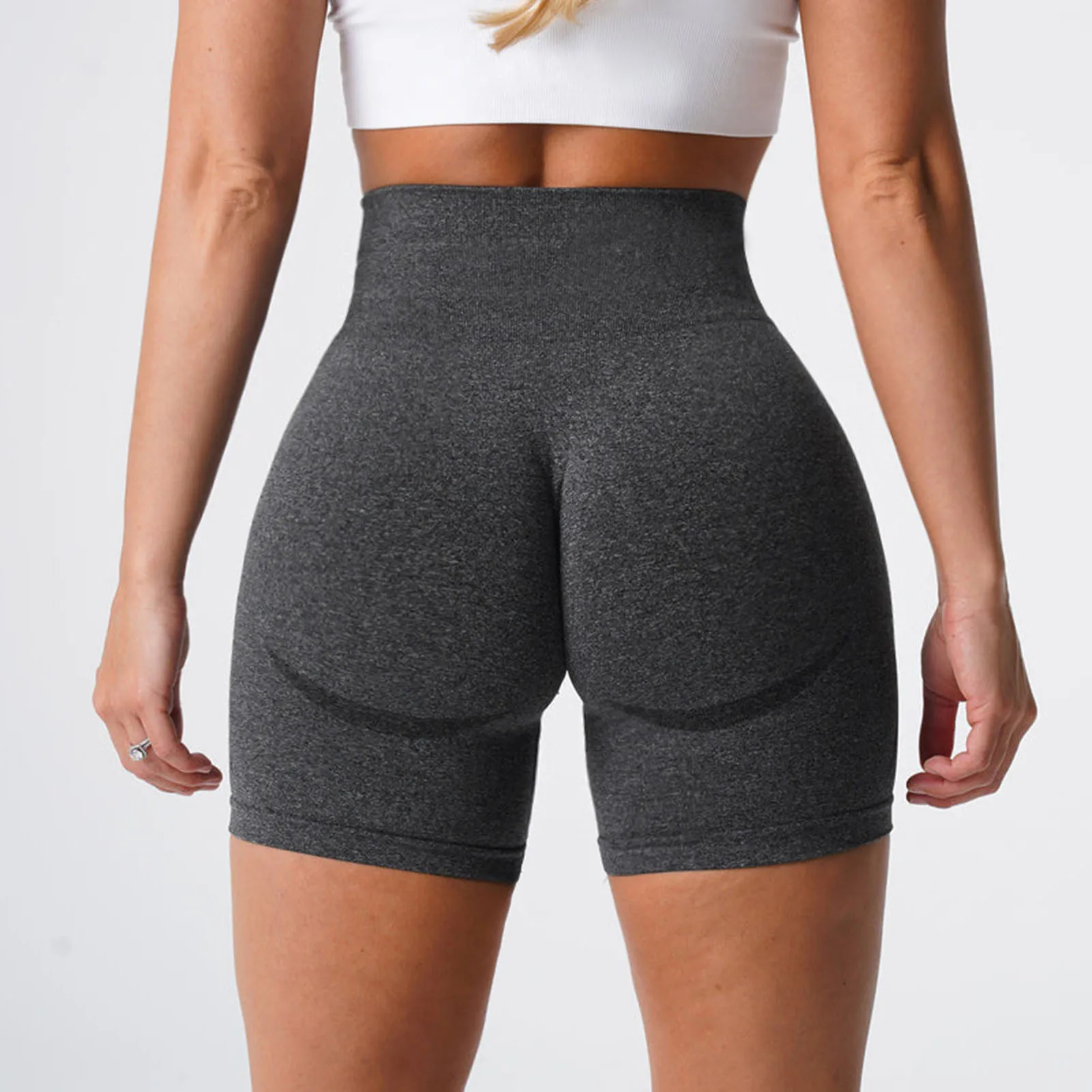 

Seamless Sports Shorts for Women Seamless High Waist Anti-Slip Shorts for Women Ladies and Girls PR Sale