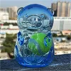 Dog Chewing Toy Tennis Ball Bear Toy Squeak Pet Toy Fun Puppy Sounding Toy Pet Bite Resistant Molar Toy Pet Supplies 6