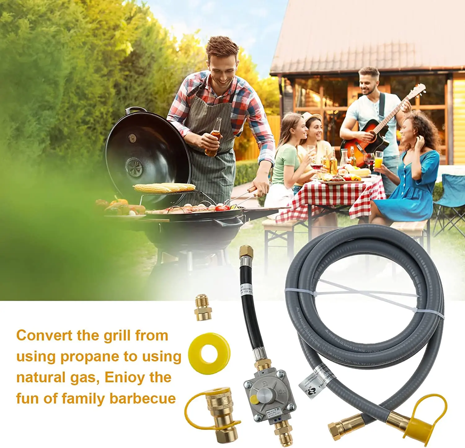 Natural Gas Grill Regulator