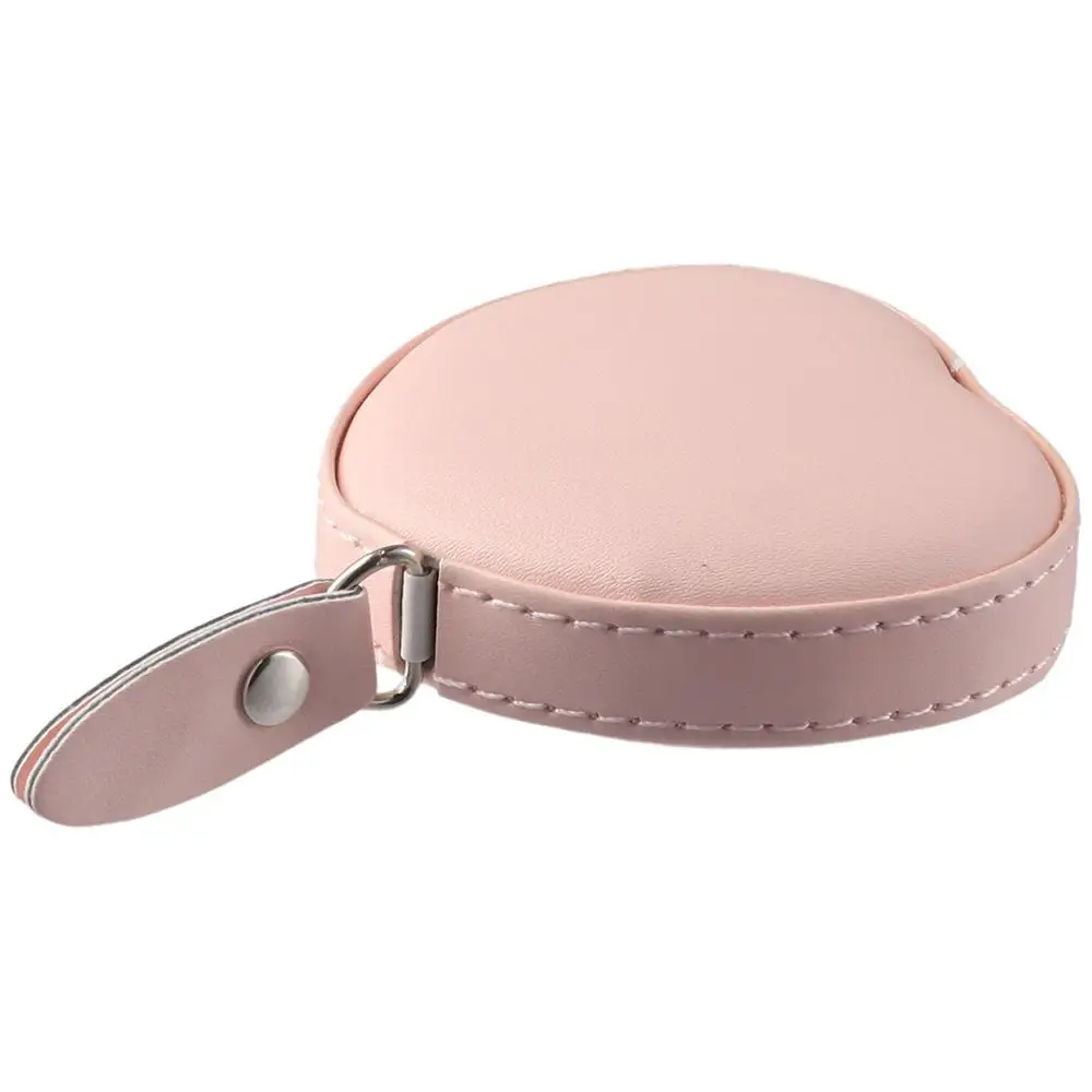 1PC Cute Heart Shape Measure Tape Flexible Ruler Cloth Ruler