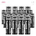 USB AA 3400mWh 20PC