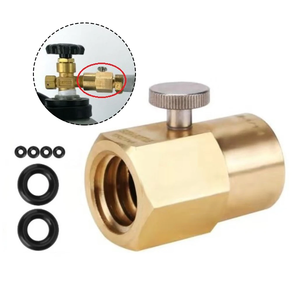 

Carbon Dioxide Adapter Adapter Adapter Fill Bottle Refilling Station Stream Valve Valve Adapter Designed For Stream Machines