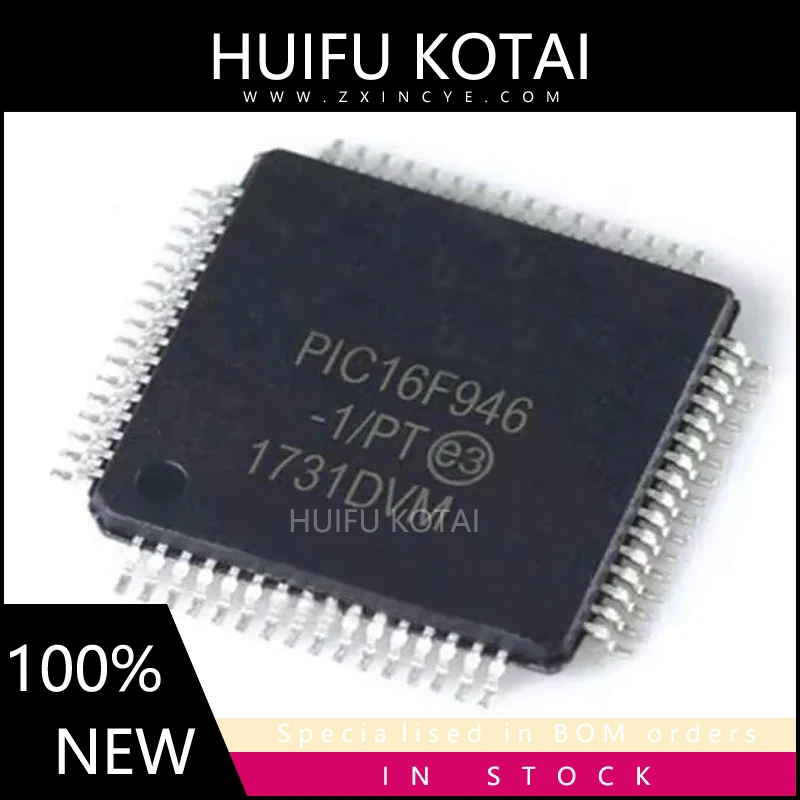 

1 шт Φ/PT PIC16F946-I PIC16F946-I/PT PIC16F946-1, Новые Товары в наличии