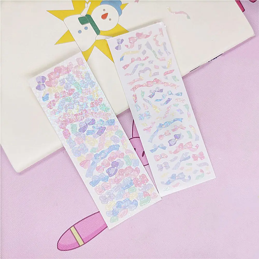 1 Sheet Crafts Korean Journal Phone Diary Self-adhesive Scrapbooking Sticker Decorative Stickers Cardmaking 