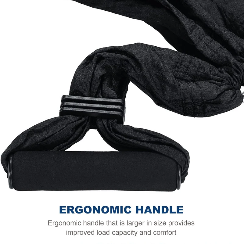 Aerial Yoga Strap Yoga Strap 6 Handles Aerial Yoga Hammock Flying Swing Anti-gravity Yoga Pilates Inversion Exercises Device Outdoor Indoor Swing Belt