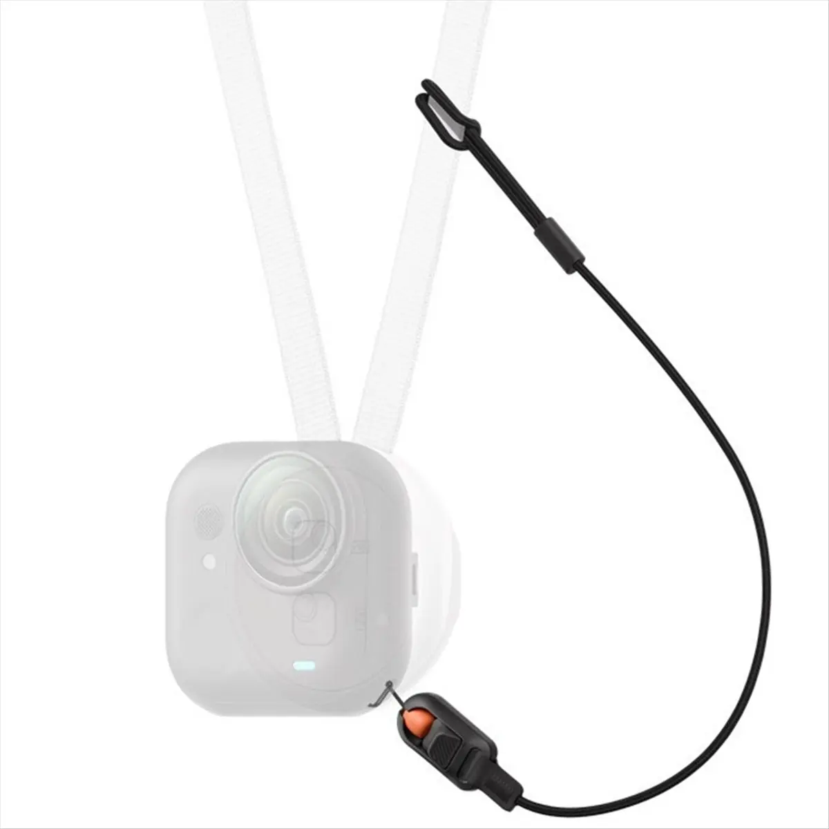 Insta360 GO 용 N05R 울트라 퀵 릴리스 안전 코드 분실 방지 코드 Insta 360 GO 울트라 액세서리 B 용 액션 카메라 스트랩