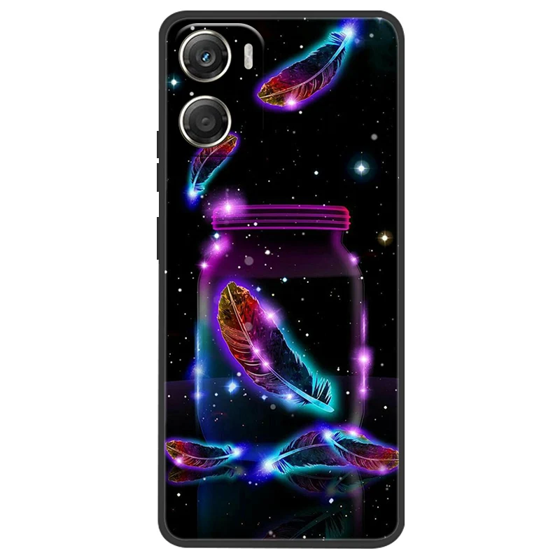 Shockproof Soft Silicone Back Cover with Bumper