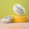 Portable Breast Milk Collector Case Anti-dust Nursing Pads Case PP Baby Pacifier Nipple Storage Box Transparent Nipple Organizer 1