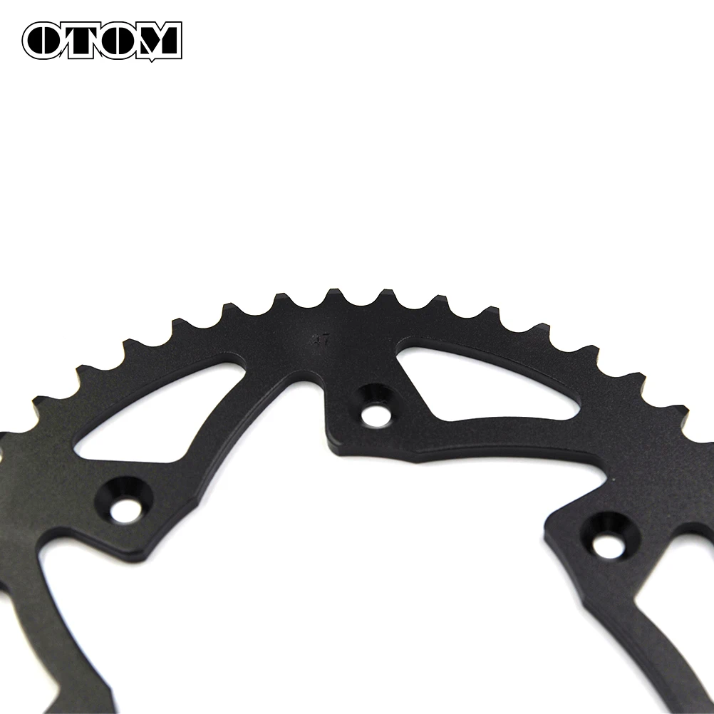 OTOM Motorcycle Brake Disc Rotor Bicycle Motocross Enduro Rear Sprocket For HONDA CR250 CRF250R CRF450X 520 Chains Accessories