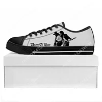 Born To Run Low Top Bruce Springsteen High Quality Sneakers Mens Womens Teenager Canvas Sneaker Couple Shoe Custom 3D Print Shoe 2