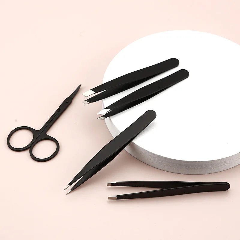 Eyebrow Tweezers Set Shaping Set Tweezers Beauty Tools Trimmer Professional Shaping Remover Makeup Tools