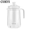 0.5L Portable Ceramic Wellness Mug Thermal Electric Kettle Slow Stew Pot Health Cup Keep Warm Bird's Nest Dessert Soup Simmer EU 1
