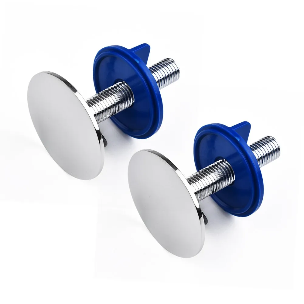 2pcs Stainless Steel Kitchen Sink Hole Cover Faucet Tap Hole Plate Stopper Cover Blanking Metal Plug Plate Stopper 50mm