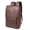 Simple Design Solid Backpack Men Outdoor Waterproof Travel Bag Men's Backpack Casual Student Schoolbag Bag Trendy Back Pack Bag 4