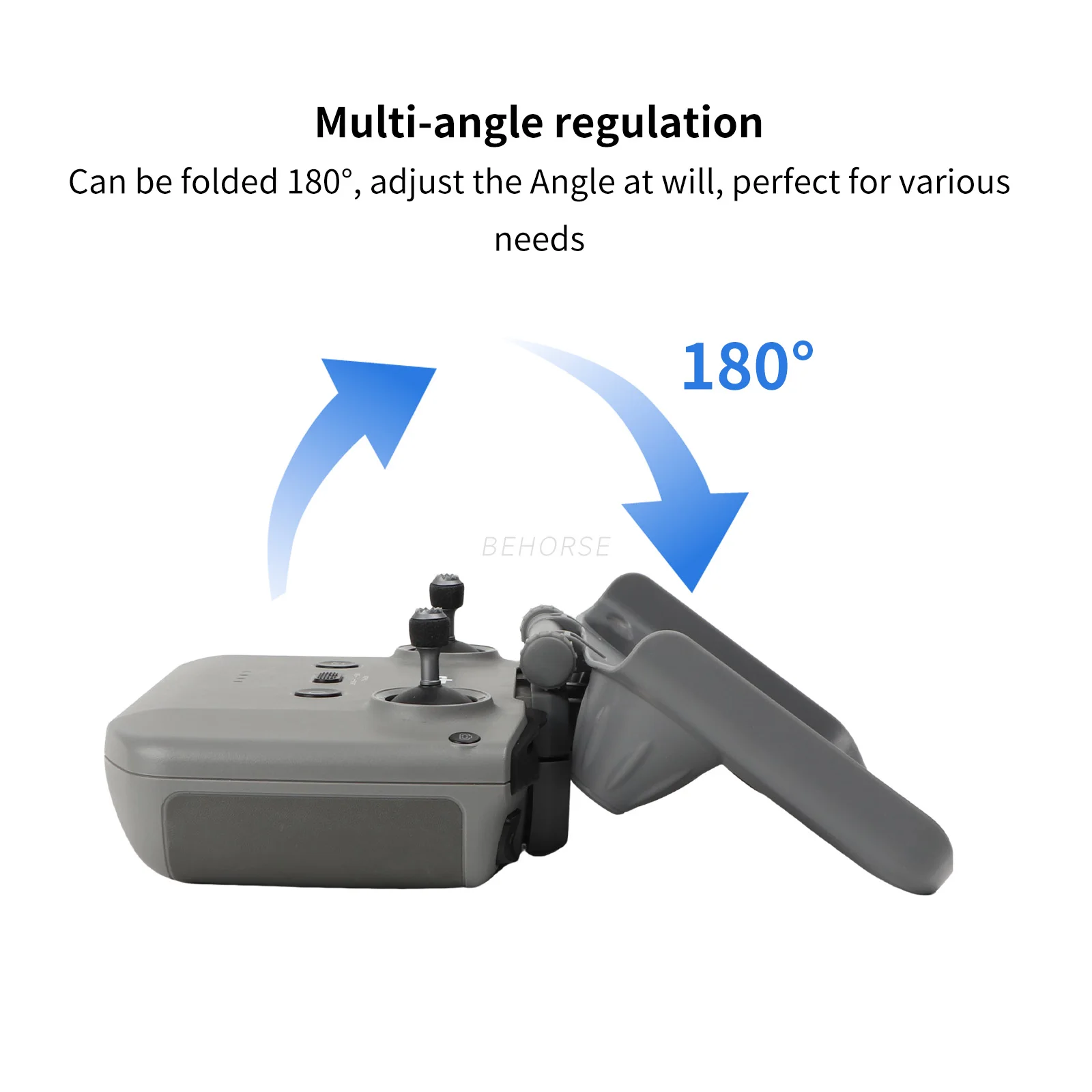 Télécommande DJI RC-N1 insérée dans sa Housse de Protection, illustrant l'ajustement parfait et la protection anti-rayures.
