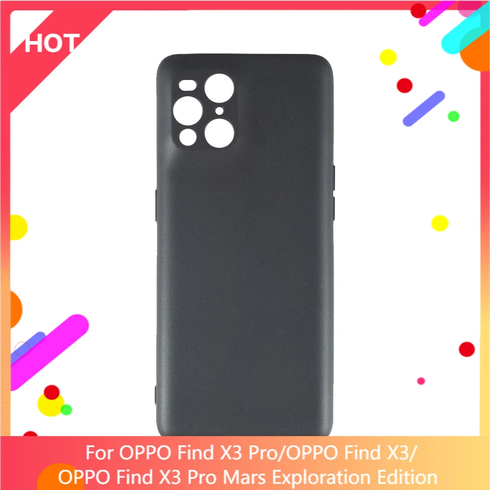Trova Custodia X3 Pro Cover Posteriore In Silicone Morbido Opaco Tpu Per Oppo Trova X3 Pro Mars Esplorazione Edizione Custodia Per Telefono Sottile An