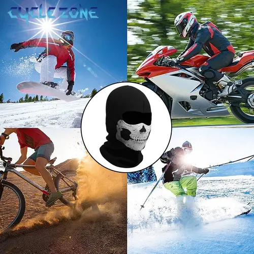 Balaclava Full Face Mask Skull Riding Mask Breathable Motorcycle Helmet Liner Cycling Head Neck Cover Outdoor Skateboard Hiking - Image 6