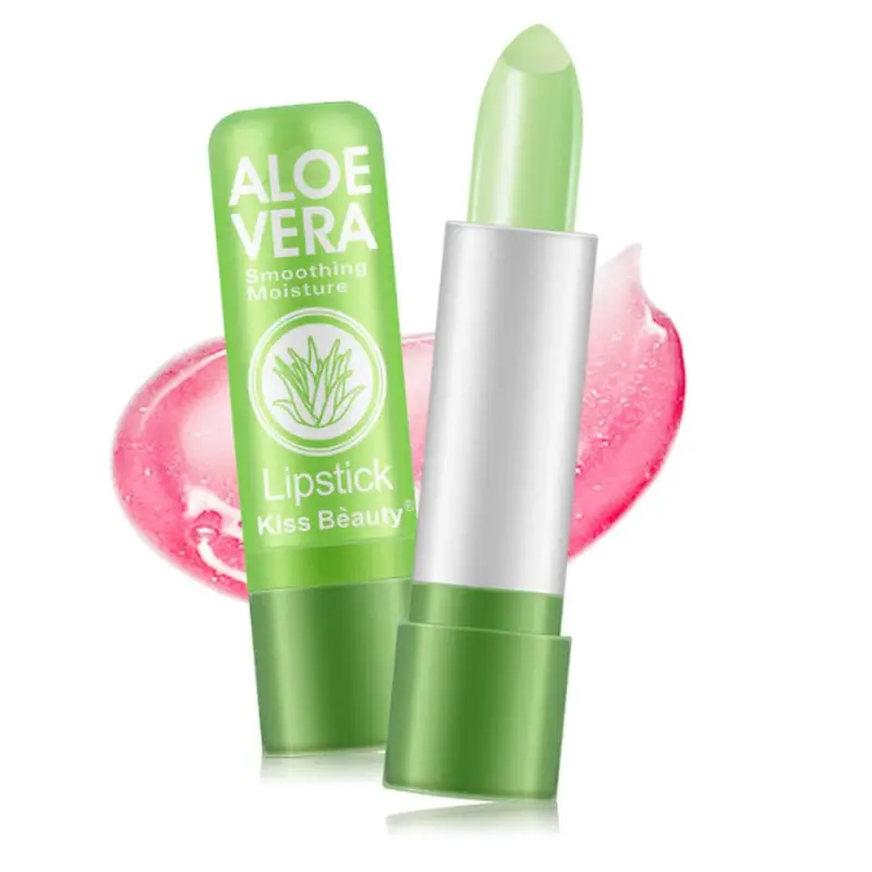 Aloe Vera Color-Changing Lipstick Long-Lasting,