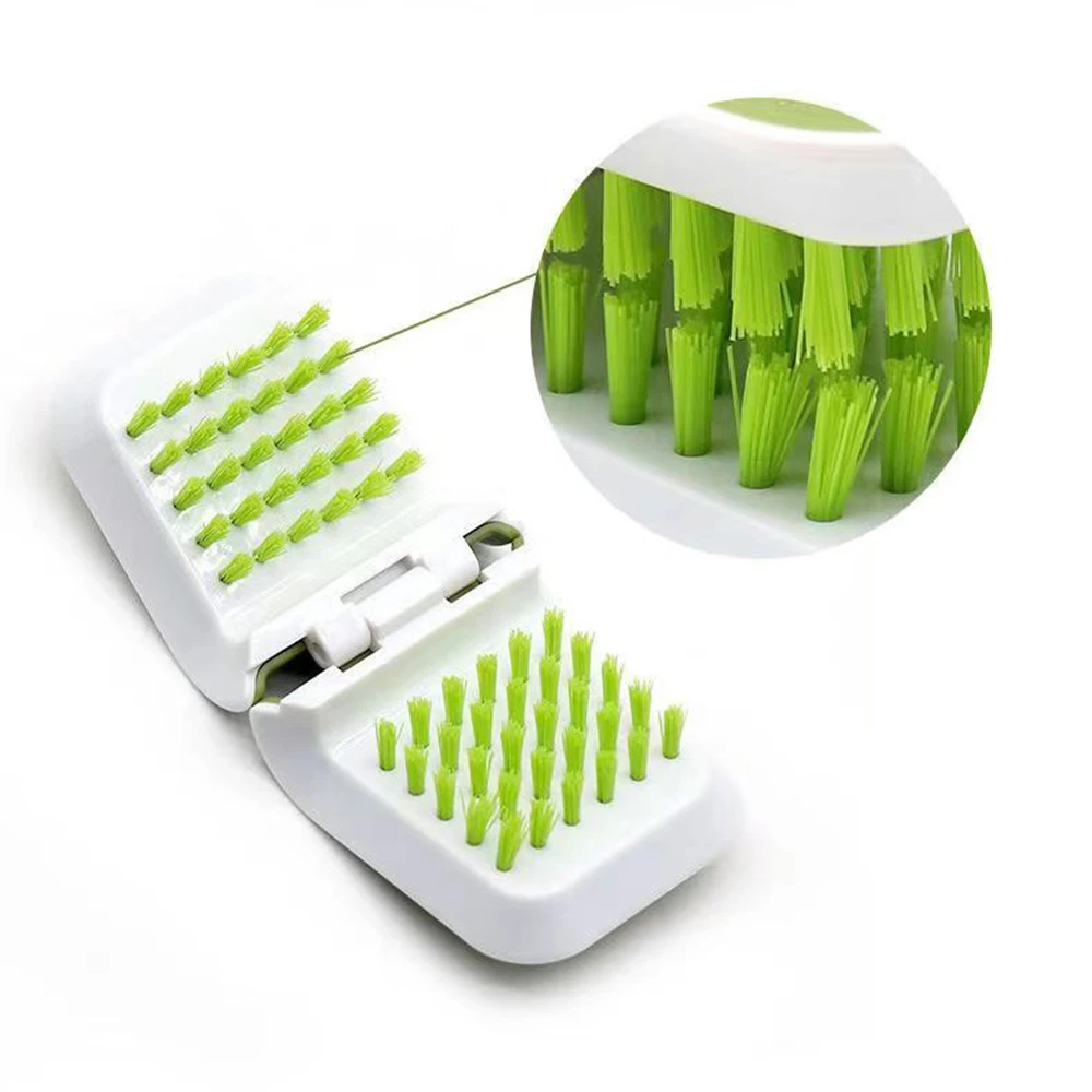 Car Seat Belt Cleaning Brush Automotive Safe Belt Washing Tool Double Sided U Car Interior Openable Cleaning Brush Accessories