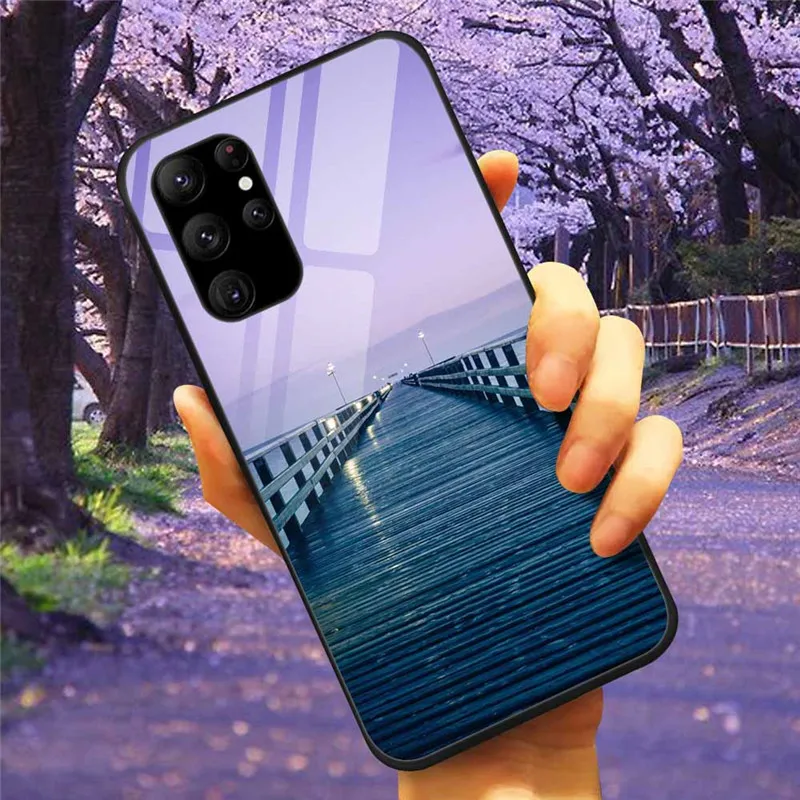 Enhanced Tempered Glass Cover Bumper Protective Phone Shell
