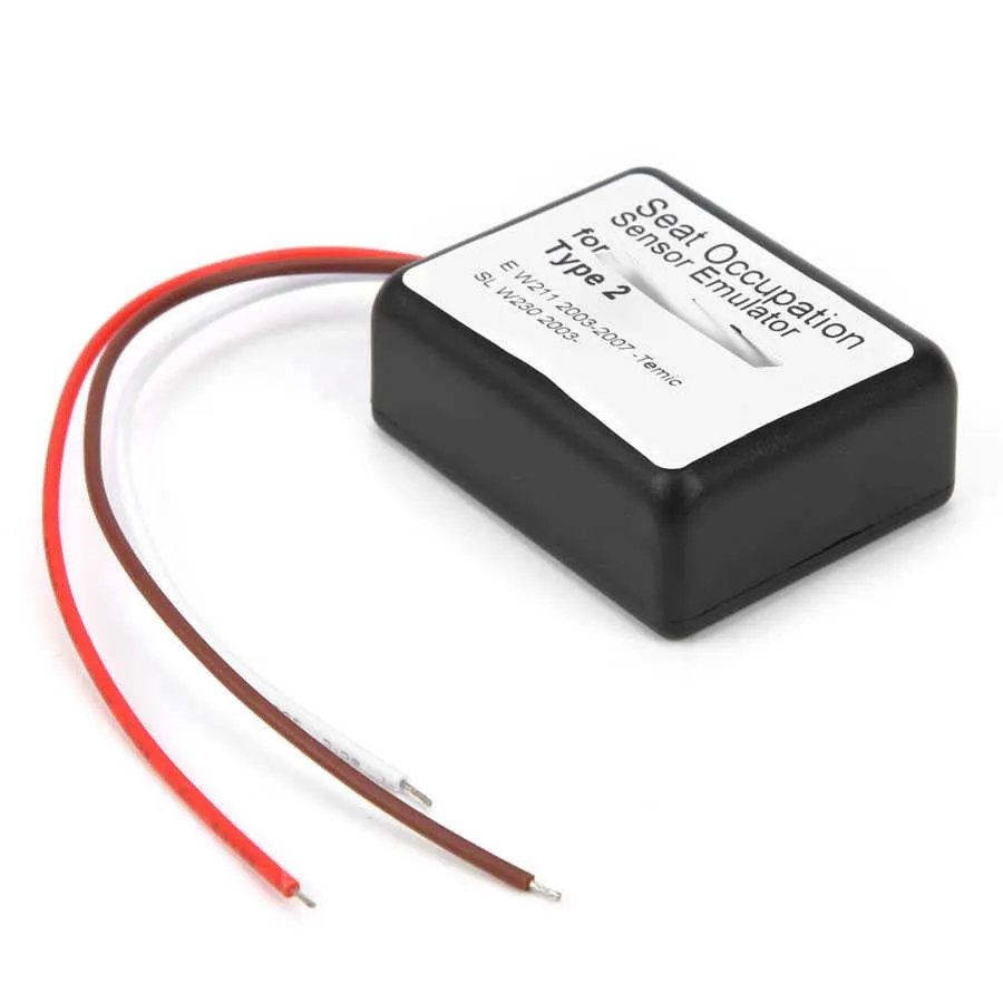 Car Occupancy Sensor Tool Type2 Seat Occupancy Sensor Emulator For Mercedes-Benz Type 2 SRS Emulator For E- W211 2003-2007 W171 Slk 2004-2011 Diagnostic steering lock emulator,car occupancy sensor tool