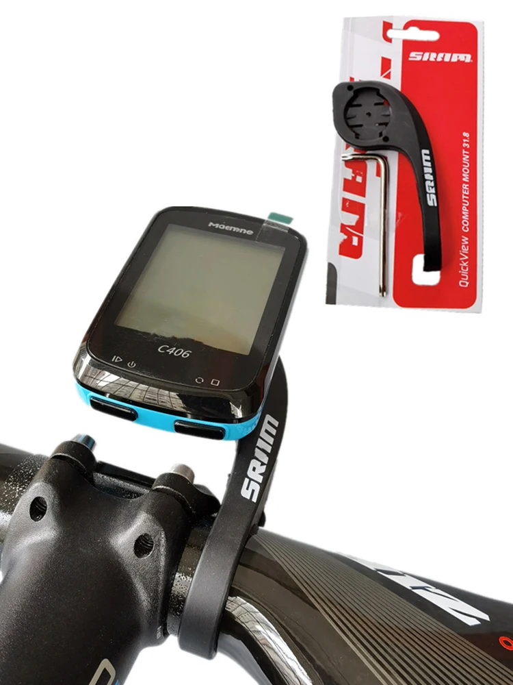 Garmin Edge Bike Computer Mount Stem MTB Road GPS Holder for 520 820 530 1000 Rider Support Bicycle Accessories Bike Computer Mount