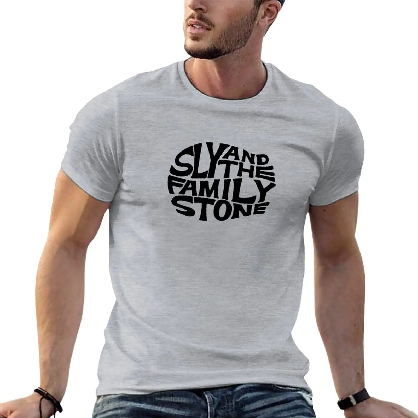 New Sly and the Family Stone T-Shirt summer tops cute tops shirts graphic tees black t-shirts for men i love my daddy tshirt men s t shirts summer 2021 fathers day gift t shirt men graphic tees homme white casual tops asian size