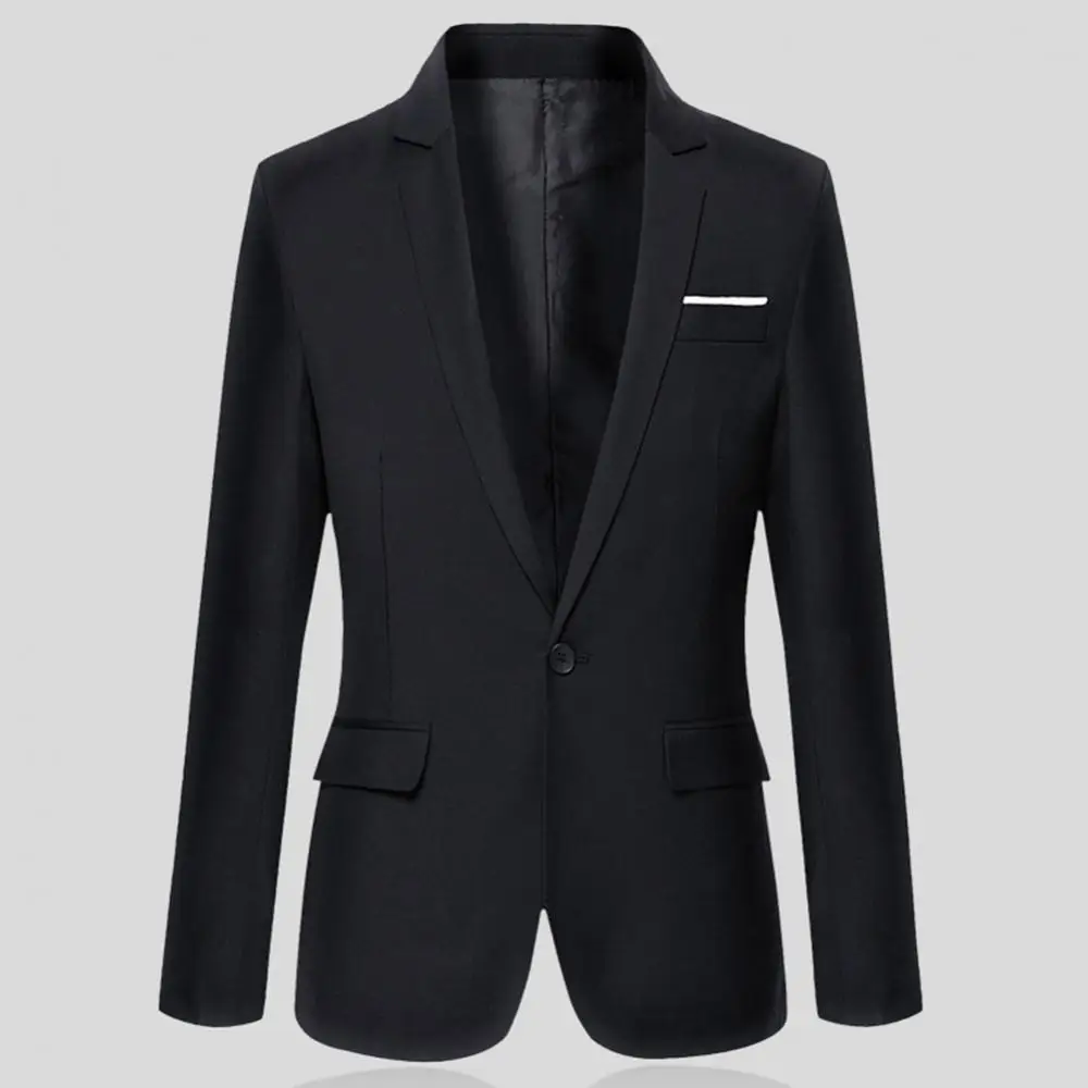 Men Blazer High Quality Gentleman Men Slim Blazer Suit Coat business Blazer Jacket Wedding Gown Blazers for Men Suit Tops