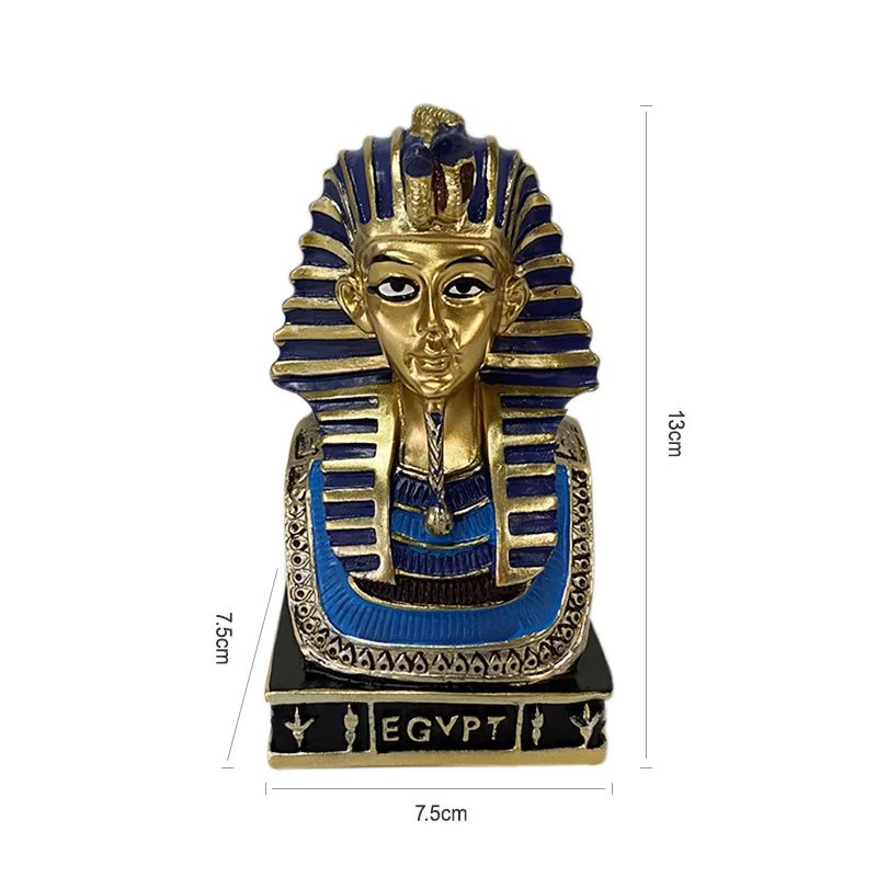 

Creative Crafts Egyptian Culture Pharaoh Decoration Home Decor Resin Tourism Souvenir