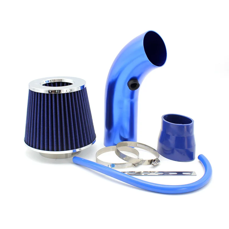Automobile Refitting Parts Large Flow Mushroom Head Aluminum Alloy Air Inlet Set Air Filter Inlet Pipe Aluminum Alloy 1 Set air filter intake pipe air intake pipe air intake kit air intake filter