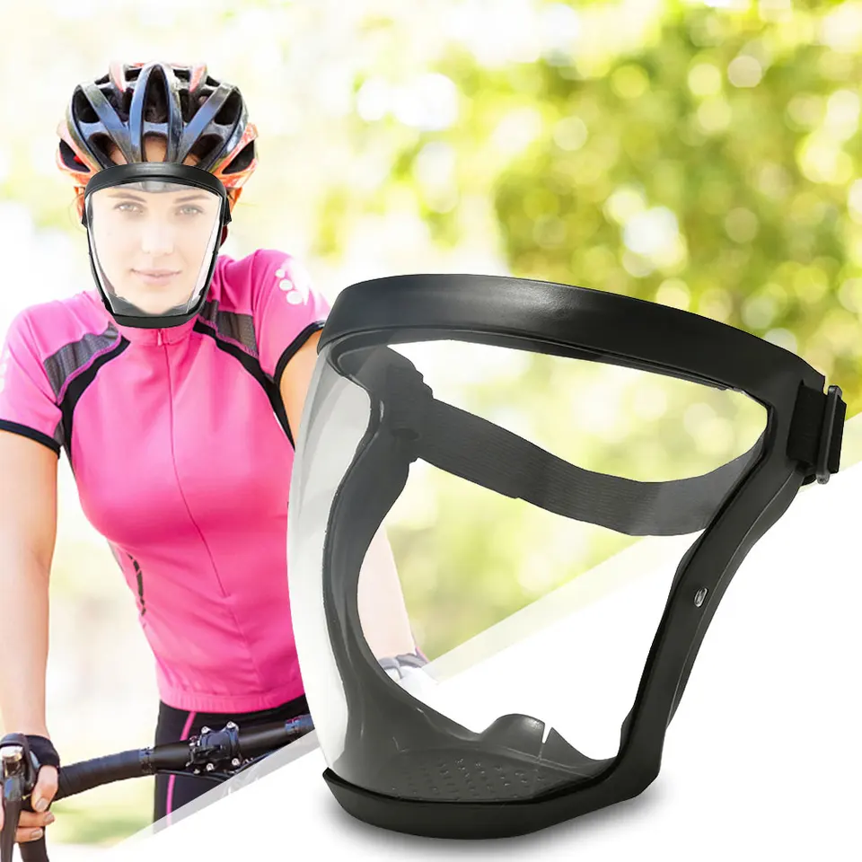 Full Face Protection Shield with Replaceable Filters
